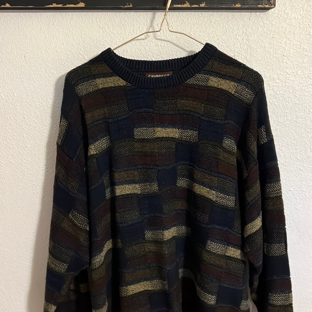 Vintage Cambridge Classic Knit Sweater